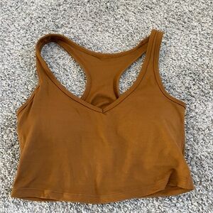 Sage Collective Brown Sports Bra